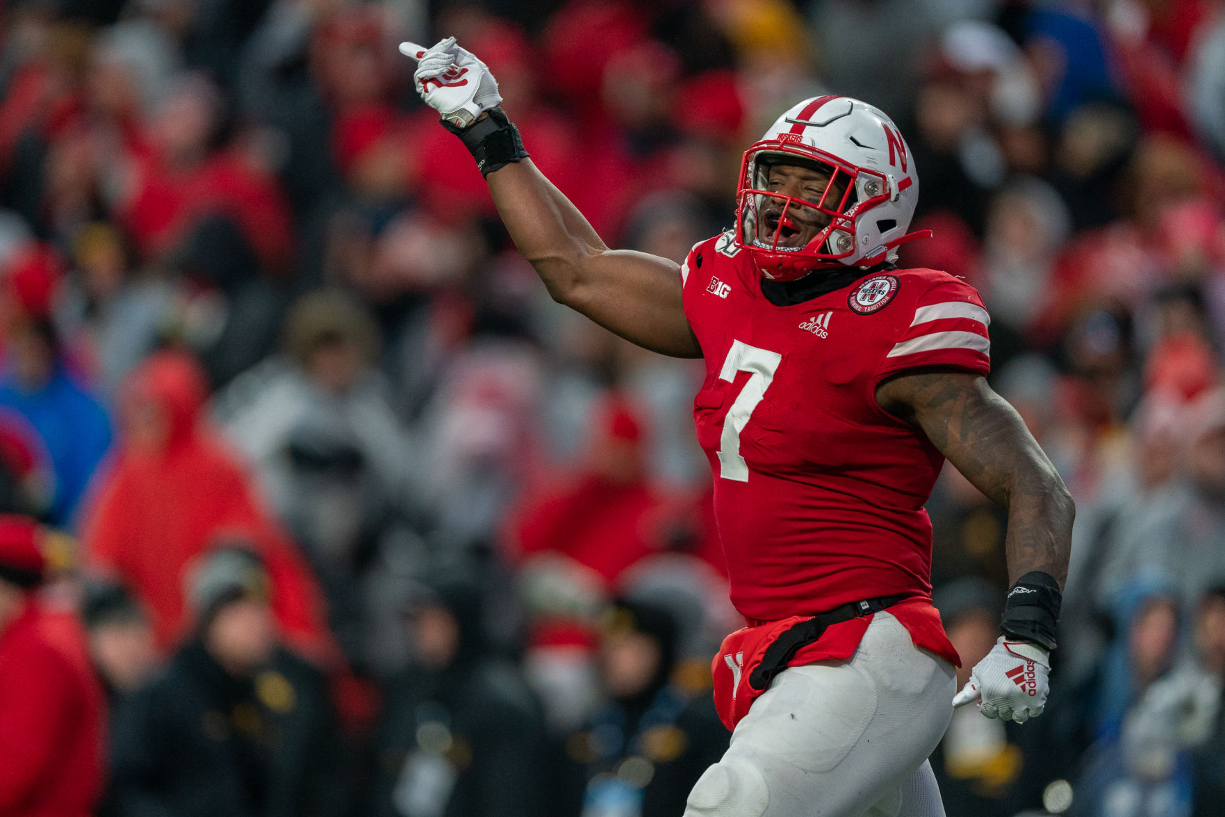 Nebraska Football vs. Iowa Photo No. 7